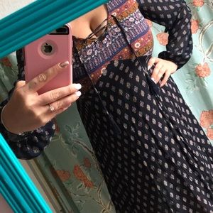 Fun patterned dress